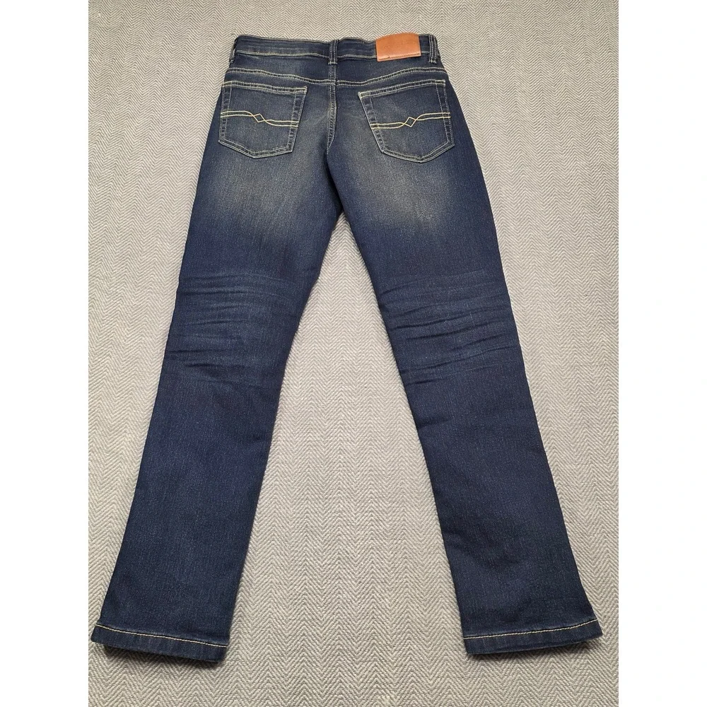 Lucky Brand Women Jeans Straight Droit Dark‎ Wash Size 12